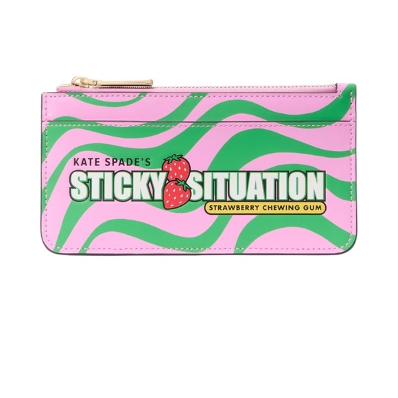 kate spade Handbags - Kate Spade Treat Yourself Collection 'Sticky Situation' Card Holder Wallet NWT